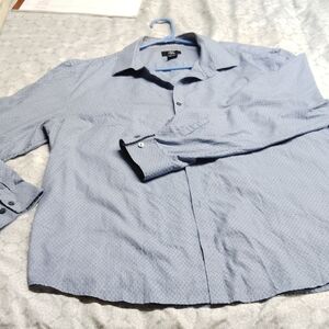 Calvin Klein Light Blue Casual Button Down Shirt